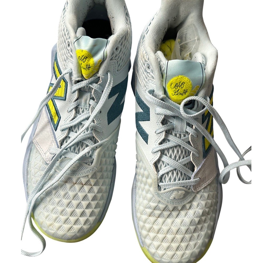 New Balance Coco CG2 Tennis Shoes Womens 9 Light Blue Yellow WCHCOCU2 FuelCell